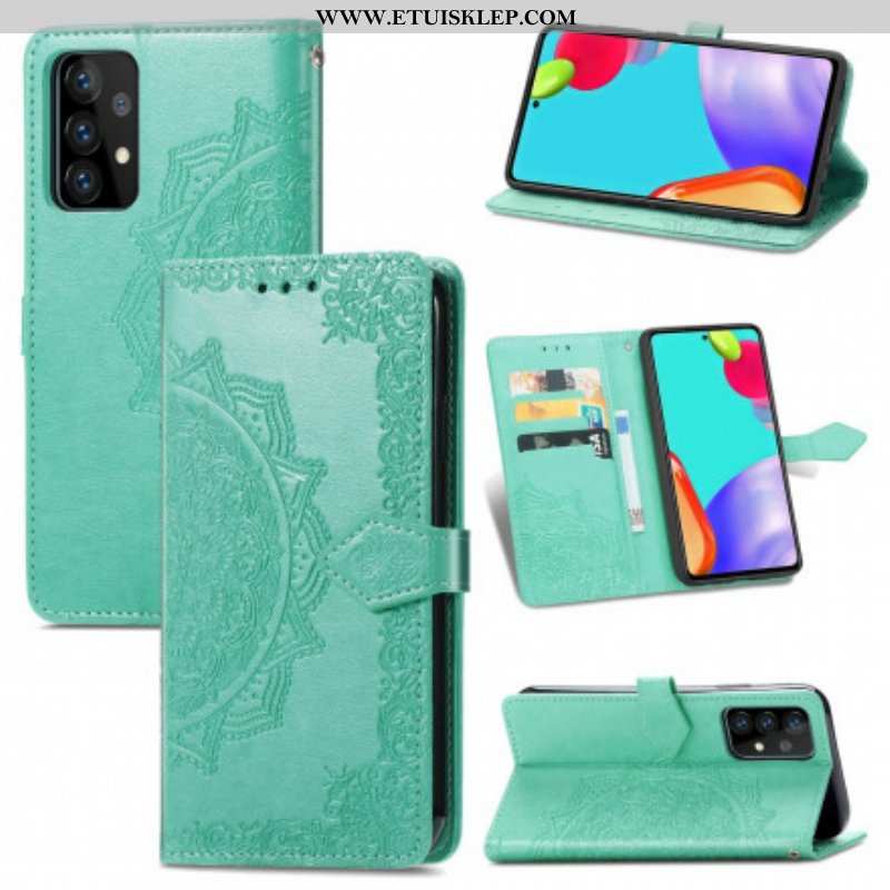 Etui Folio do Samsung Galaxy A52 4G / A52 5G / A52s 5G Średniowiecze Mandali